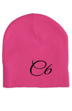 C6 knit skull cap