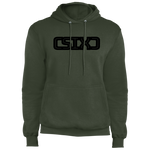 C6 Badge Fleece Pullover Hoodie