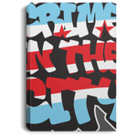 Crime in the city Canvas