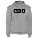 C6 Badge Fleece Pullover Hoodie