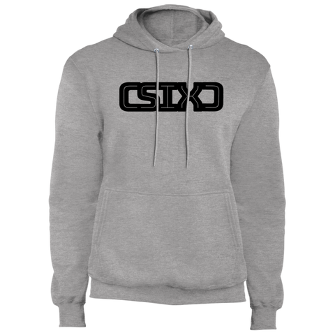 C6 Badge Fleece Pullover Hoodie