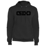 C6 Badge Fleece Pullover Hoodie