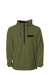 C6 badge Windbreaker Grn/blk