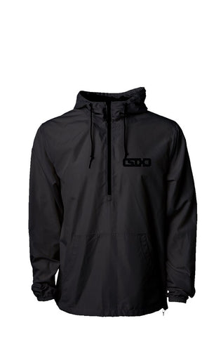 C6 Badge Windbreaker Blk/Blk