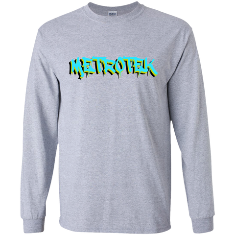 Metrotek Tri-tone drip l/s tshirt